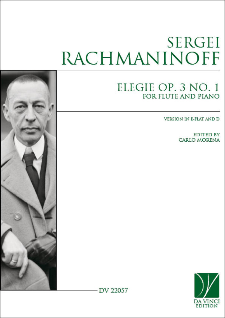Elegie Op. 3 No. 1, for Flute and Piano